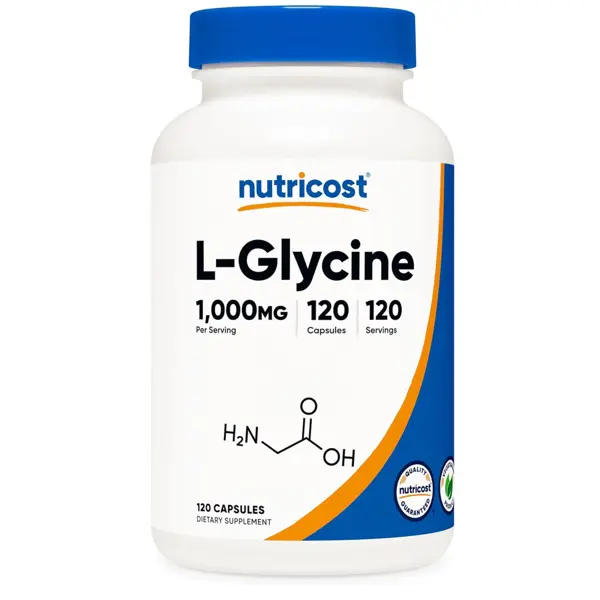 Nutricost L-Glycine 1000mg Capsules